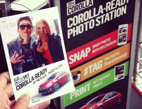 Photo Activations with Toyota
