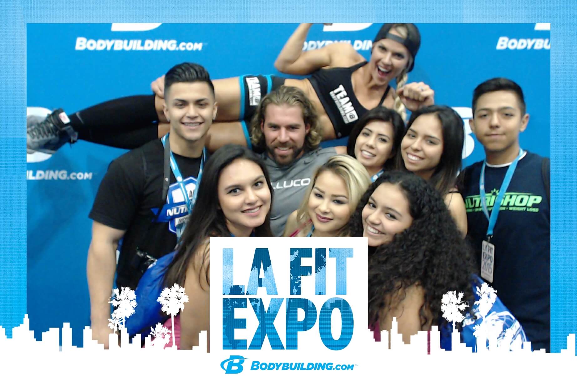 LA Fit Expo Photo Booth Kiosk