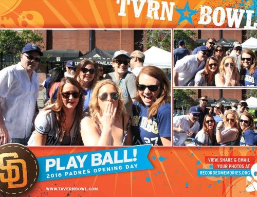 San Diego Padres Opening Day Block Party Photo Booth