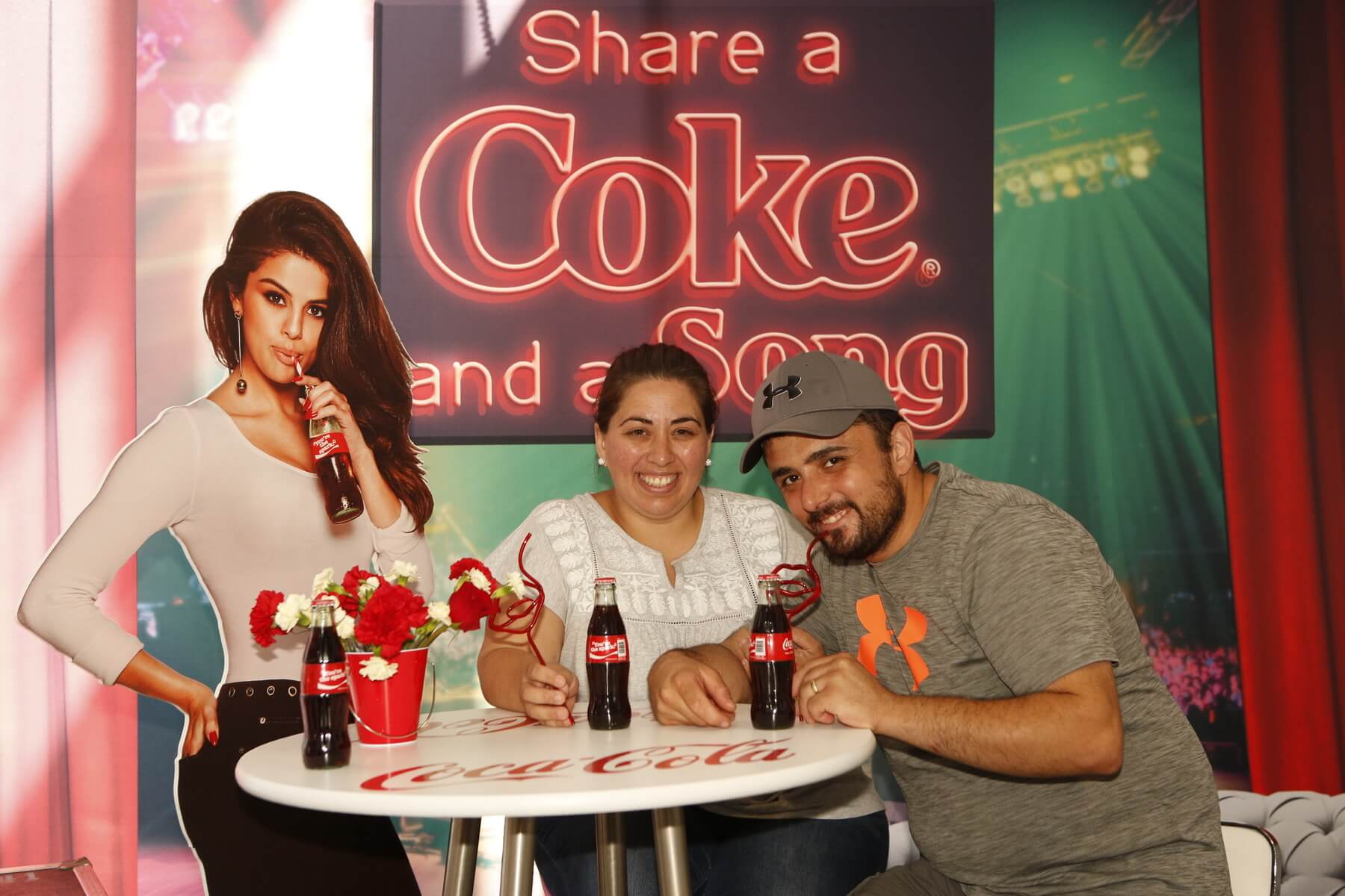 coca cola photo activation