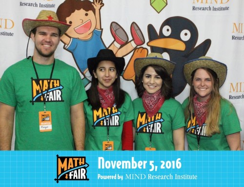 Social Photo Booth at 2016 Math Fair